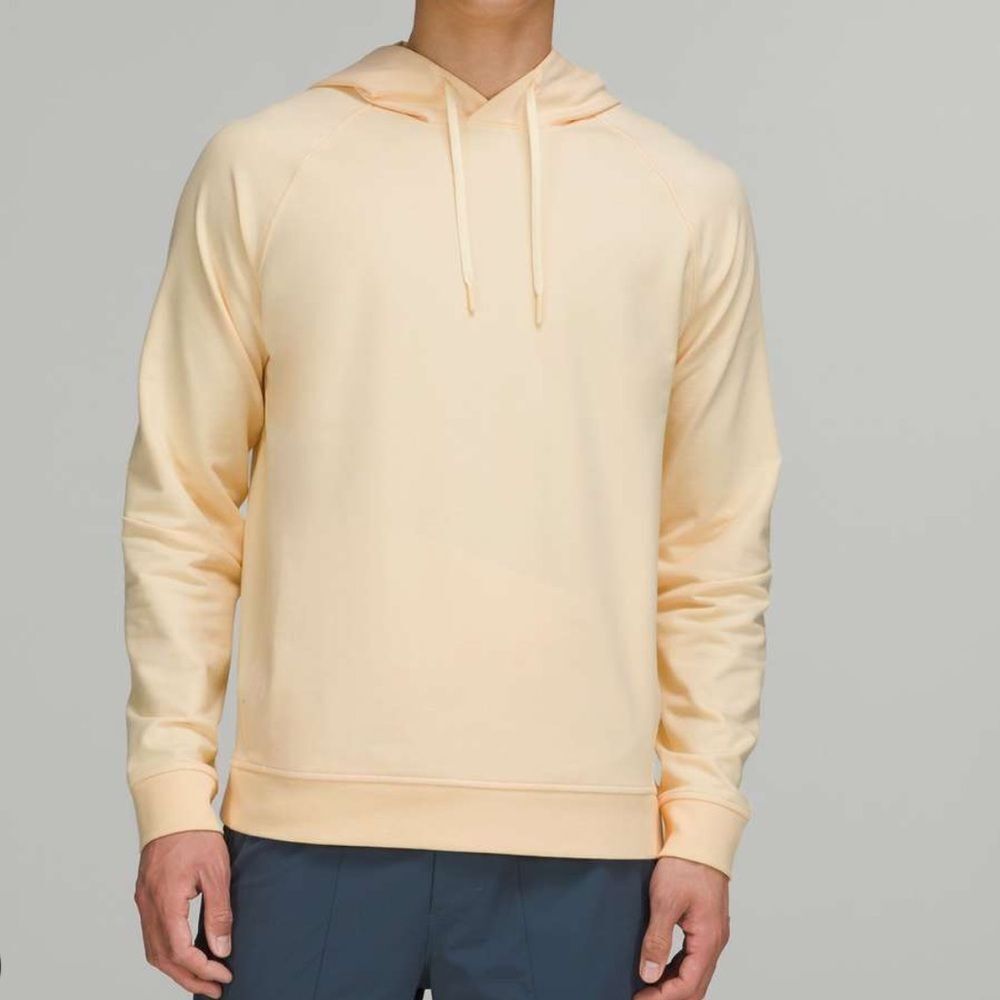 Lululemon City Sweat Pullover Hoodie Lemon Chiffon Men’s Small